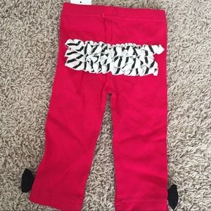 NWT HEARTSTRINGS Baby Legging Ruffle Pants